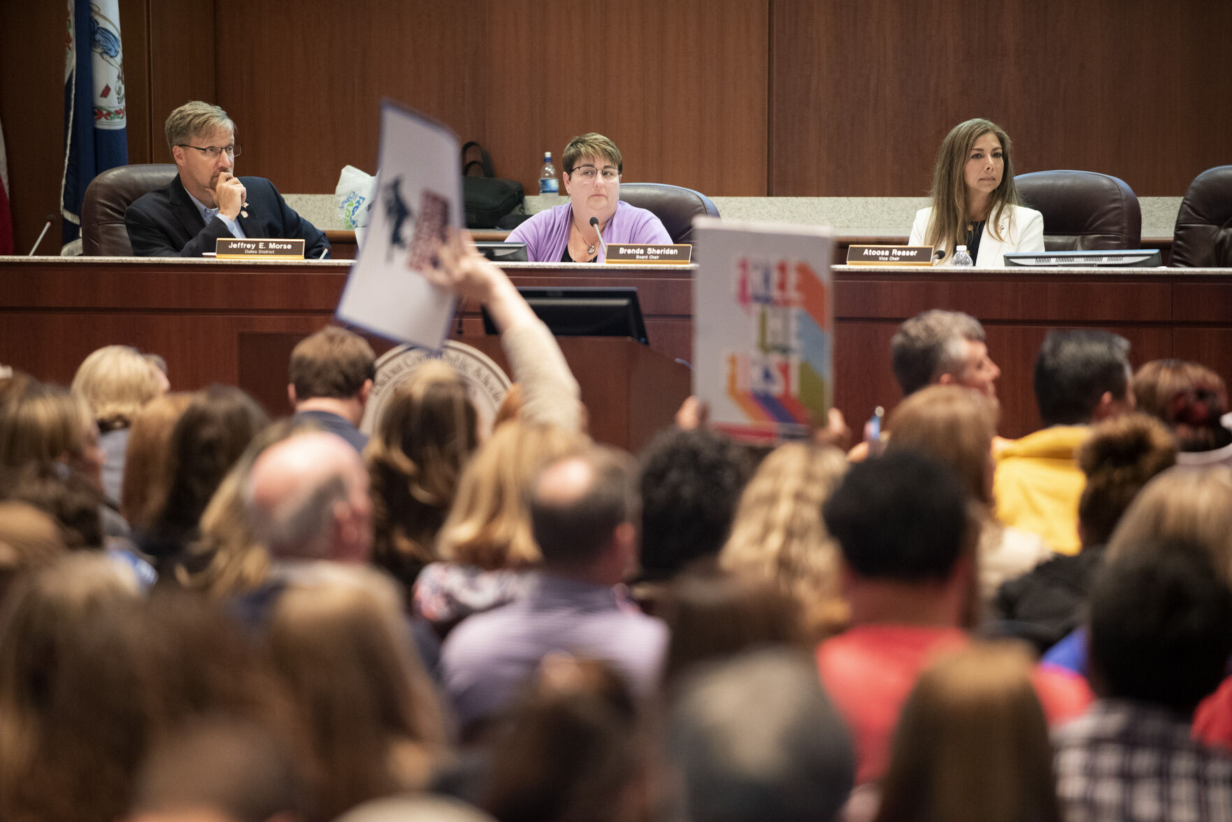 School Board meeting boils over